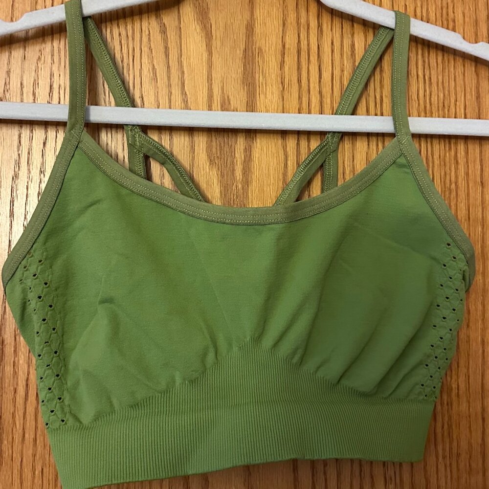 NWOT Baobei Green Bralette Sports Bra size- M/ L
